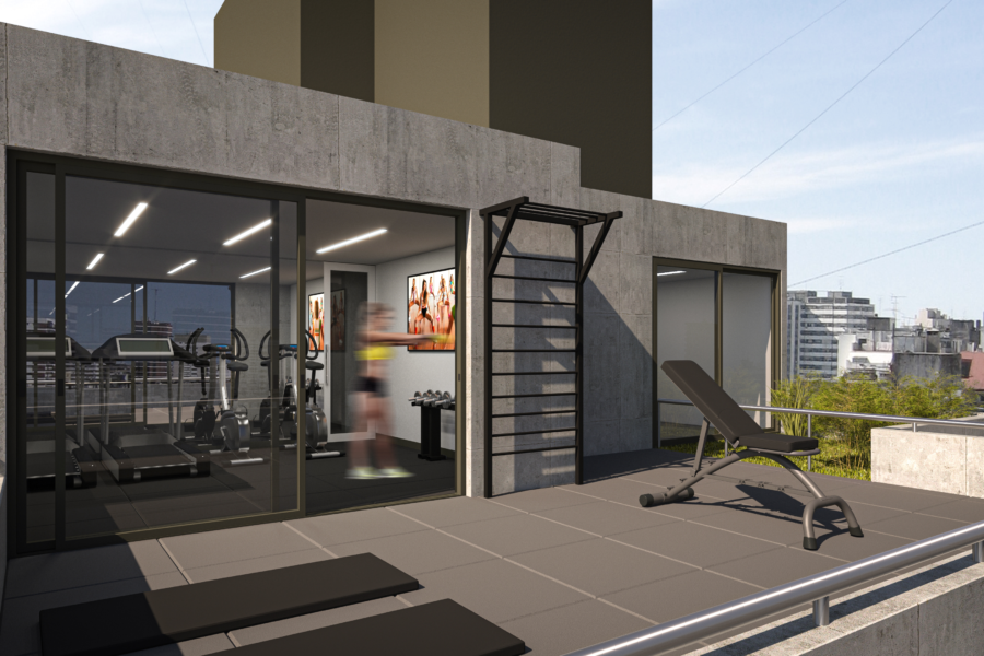 CASA BERRO Gimnasio Exterior