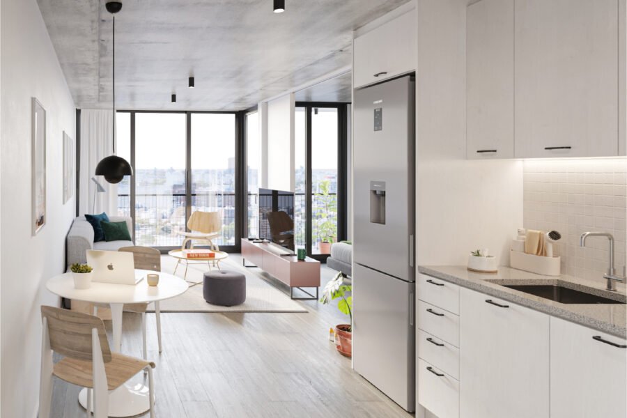 AGUADA CASA_Apartamento 01 cocina